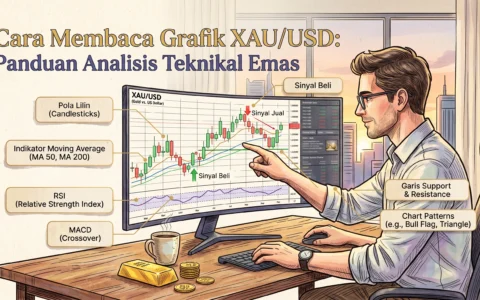 Cara Membaca Grafik XAU/USD: Panduan Analisis Teknikal Emas