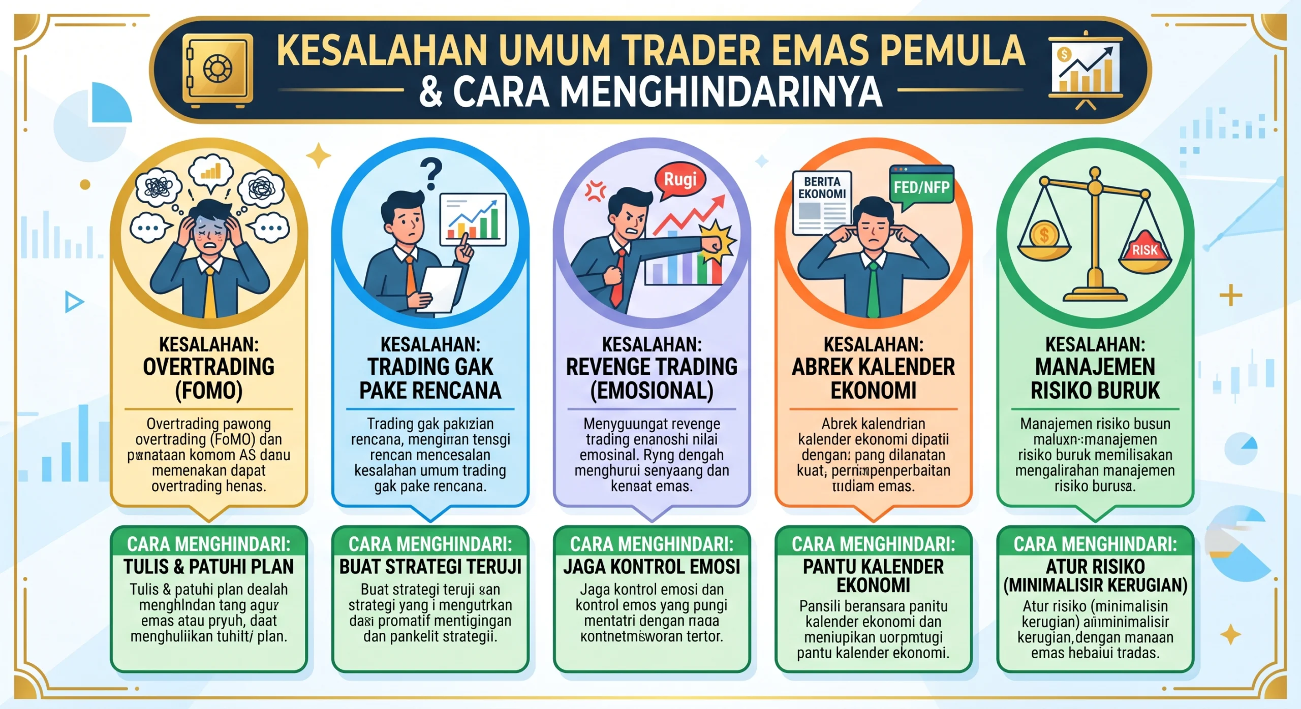Kesalahan Umum Trader Emas Pemula dan Cara Menghindarinya