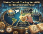 Waktu Terbaik Trading XAU/USD Berdasarkan Sesi Pasar