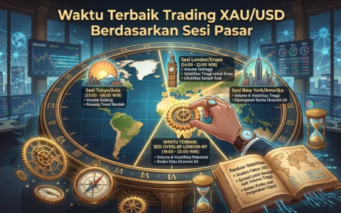 Waktu Terbaik Trading XAU/USD Berdasarkan Sesi Pasar