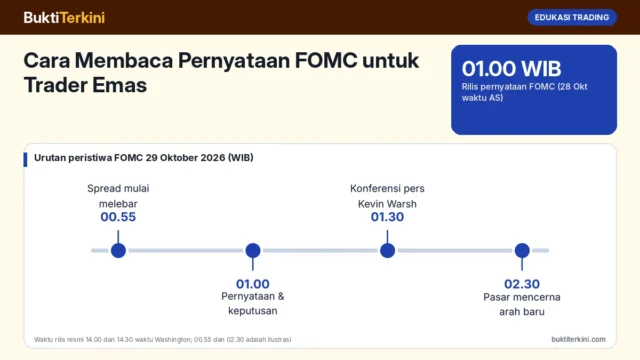 Cara Membaca Pernyataan FOMC untuk Trader Emas: Kata Kunci Hawkish dan Dovish, Urutan Waktu Rilis, dan Kesalahan yang Sering Terjadi